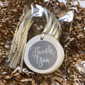 Thank You Favor Tags, Thank You Gift Tags, Party Favor Tags, Party Gift Tags,